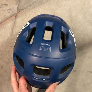 POC Tectal Blue Helmet